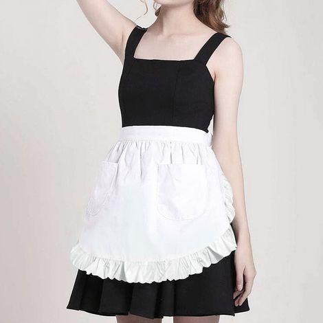 Tabliers de taille Tosewever pour femmes avec poches, tablier de service pour les fêtes, la cuisine et la préparation des repas. (1/4)