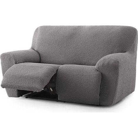 Housse de canapé, Gris foncé, 2 Places x 2 (1/5)
