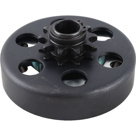 Embrayage centrifuge de moteur, alésage 19 mm durable 10T Go Kart embrayage haute dureté 40/41/420 chaîne universelle pour mini vélo ATV (1/5)
