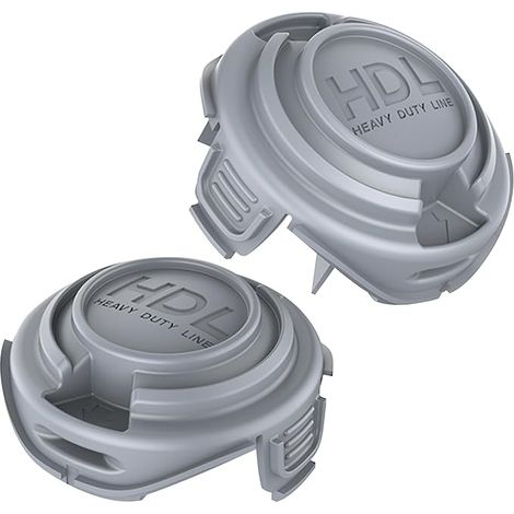 tapas de carrete compatibles Black+Decker 90588530 para desbrozadora, tapas de repuesto para Black + Decker STC5433 TIPO 1, desbrozadora tipo 1 STC5433PC (2 tapas) (1/5)
