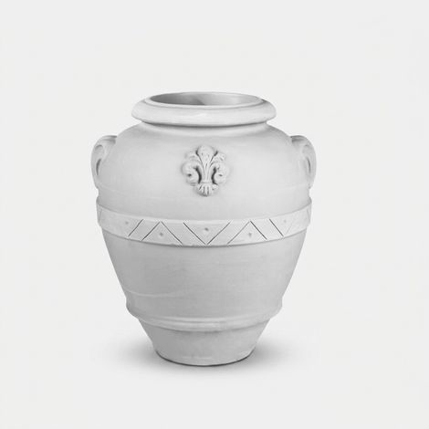Vaso da esterno in LLDPE Orcio - Bianco