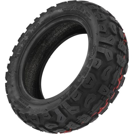 Pneus tout-terrain pour trottinette électrique de 10 pouces, pneus extérieurs 10x3.0, pneus résistants à l'usure, pneus sans chambre à air, pneus de 10 pouces épaissis et élargis.