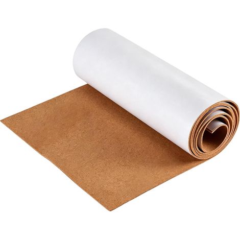 Rouleau de liège autocollant en liège de 40 cm × 2 m : panneau en liège autocollant, fond en liège de 2 mm d'épaisseur, décoration murale DIY, pour la maison, le bureau, la décoration murale (1/5)