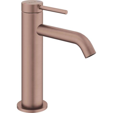 Vitra Minimax Round Basin Mixer Tap - Brushed Bronze (1/2)