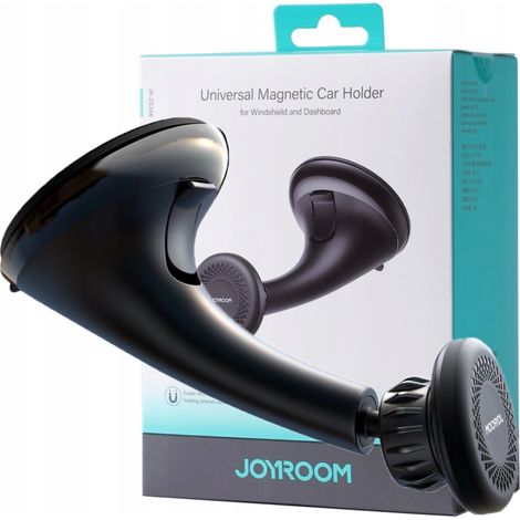 Porta cellulare magnetico universale da auto per abitacolo, vetro, nero