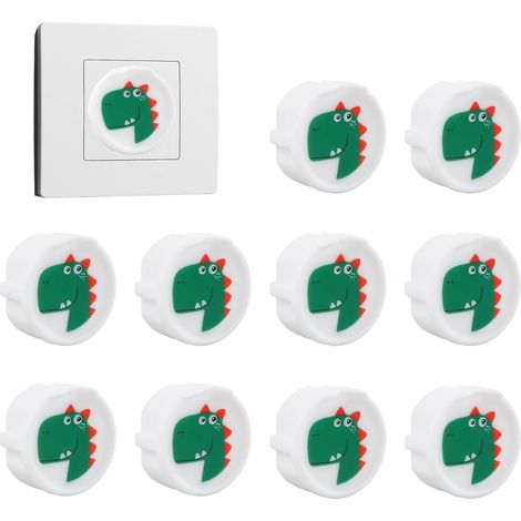 CCYKXA10 PCS Caches Prisese F en Silicone, Caches de Protection pour Prises Schuko Type F, Protège Prise Sécurité Enfant, Protege Prise Electrique Bébé