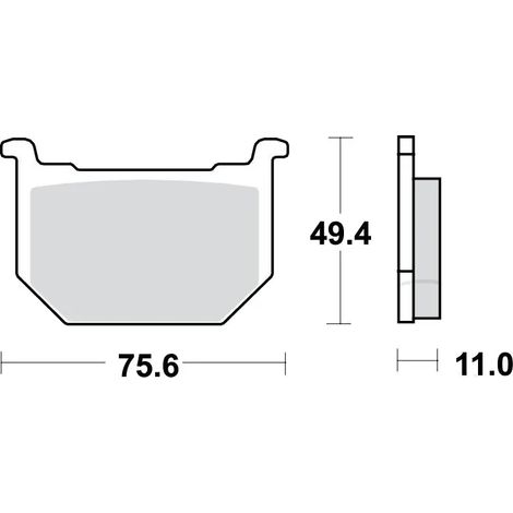 Pastiglie freno TRW MCB509