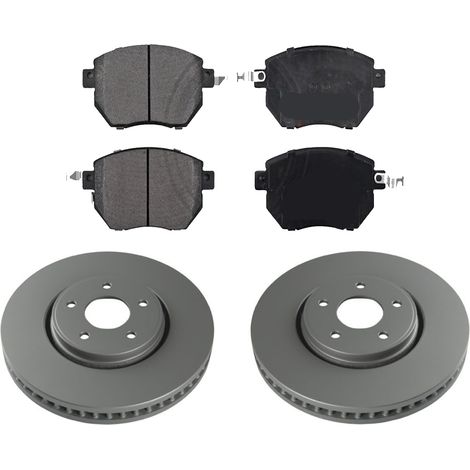 KIT FRENI ANTERIORI compatibile con INFINITI Q60 Coupé - DISCHI + PASTIGLIE OEM: FDB1881, FDB4284 / 18843 /SOSTITUZIONE DIRETTA/BASSA POLVERE/SILENZIOSO (1/5)