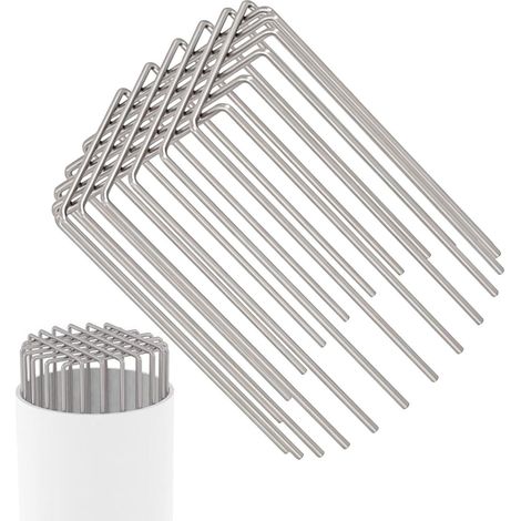 Grille De De Gouttière Crépine À Maille Anti-Blocage Crépine en Acier Inoxydable Pour la protection contre les animaux extérieur et balcon et jardin (1/5)