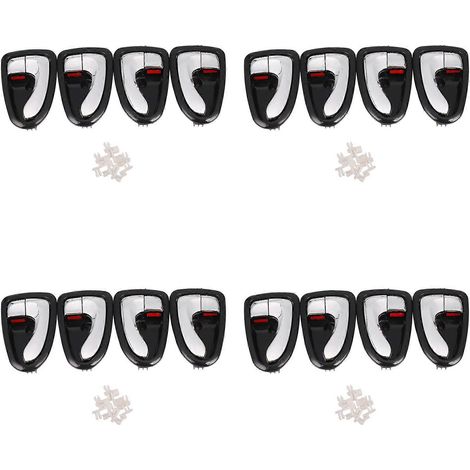 16 piezas de manijas interiores de puerta delanteras y traseras izquierda y derecha para HYUNDAI ACCENT / VERNA 2000-2006 8261022001LG 8262022001LG (1/5)