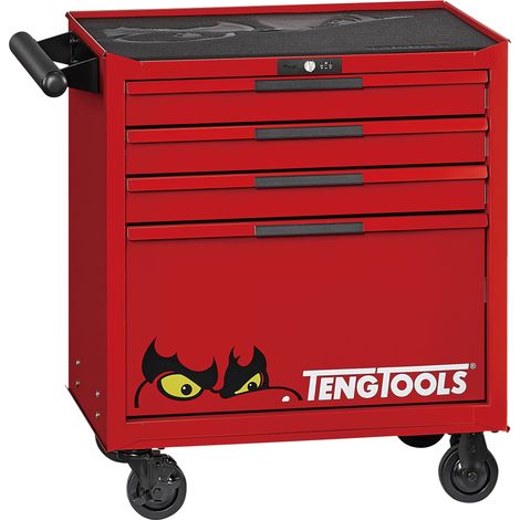 Servante d'atelier professionnelle 4 tiroirs Teng Tools TSW26R4L