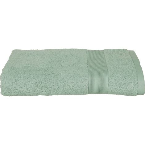Duschtuch Essentiel - 450 g/m² Baumwolle - celadongrün 70 × 130 cm