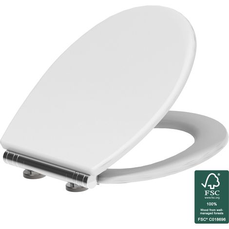 Bemis Click & Clean® Classic Wood FSC®- 4510QCNCTF000 déclipsable à frein de chute