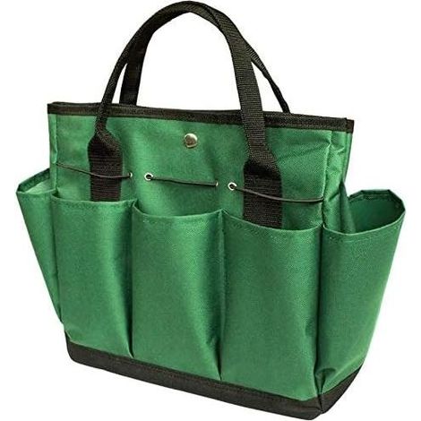 (Blackish Green)Garden Tool Set, Garden Tote Bag with Multiple Pockets for Gardening Tool Kit, Garden Tool Bag (1/5)