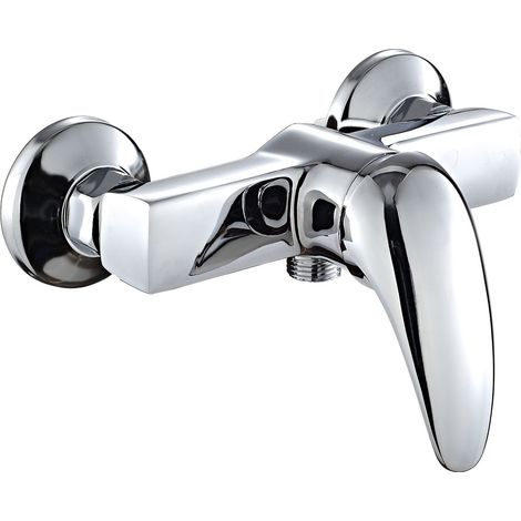 Robinet Mitigeur de douche chromé (1/2)
