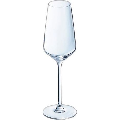 Flûtes à champagne Ultime - Cristal d\'Arques - 21cl - Lot de 6 - Verre ultra transparent (1/2)
