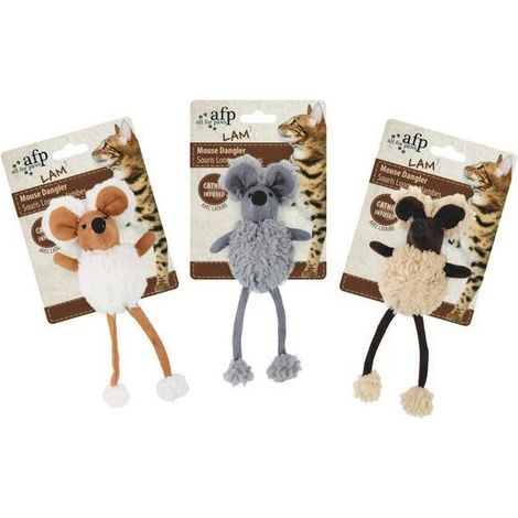 All For Paws Lamb Mouse Dangler Mixed Colour (SNG) - PK 1 - 30848 (1/5)