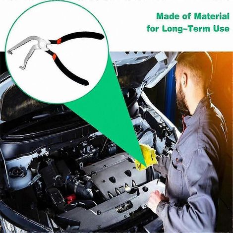 Pince à pousser pour conduite de carburant, outil de déconnexion de tuyau pour colliers de serrage de conduite d'essence automobile (1/3)