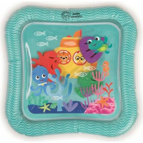 BABY EINSTEIN Tapis d'éveil et matelas a eau Ocean Explorers, sensory splash, 3 créatures flottantes, des la naissance (1/5)