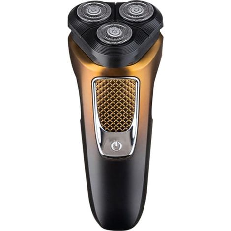 Rasoir électrique rechargeable à 3 lames - Or-Rasoir électrique rechargeable à 3 lames - Or (1/5)