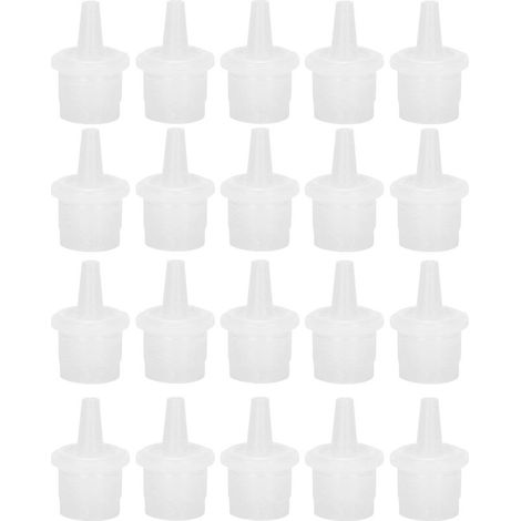 20 embouts de colle à cils extension, bouchon de flacon adhésif pour greffe de faux cils (1/5)