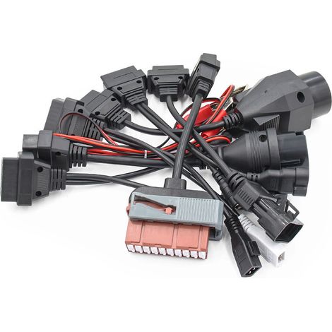 Autocom 8-in-1 Multiprogramm-Kfz-Diagnosekabel, DS150E TCS CDP Kfz-Kabelbaum, elektronisches Fahrzeug-Scan-Tool, 8-Funktions-Anschlussset, On-Board-Testschnittstelle. (1/4)