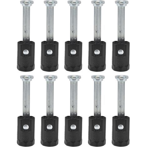 E12 125V Hanging Lamp Holder, 10 Pieces, Socket Base for Home and Office (1/5)