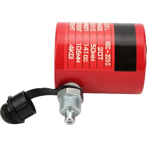 Vérin hydraulique séparé rouge ultra-mince Accessoires industriels RSC2050 20T 50 mm (1/5)