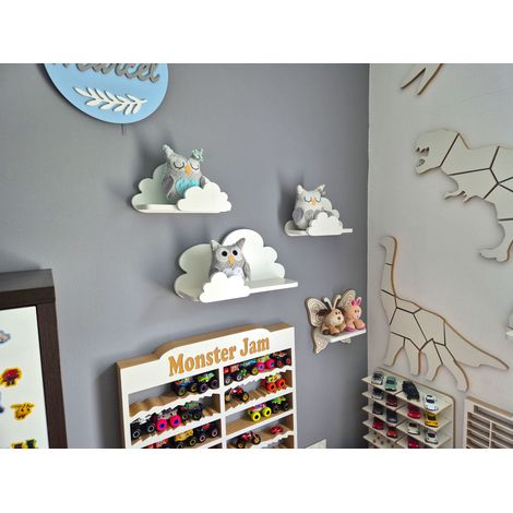 Cloud Shelves Set of 3 FANTASY EXTRA - Prestige rounded tops (1/5)
