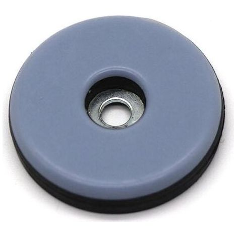 LaBlanc - 20x Patins pour meuble en Téflon avec vis,Ø 22 mm (rond),PTFE Patins pour meubles/Planeur PTFE (Teflon) avec vis (1/5)
