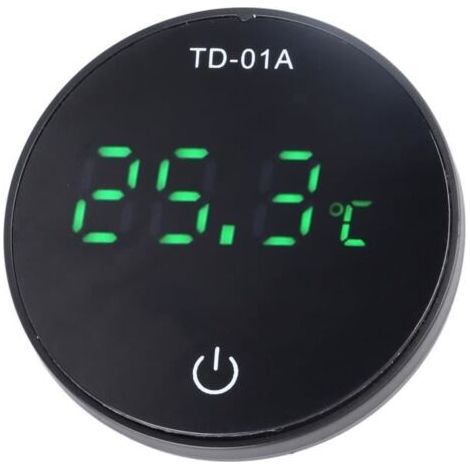 thermomètre d'aquarium à affichage LED Thermomètre numérique pour Aquarium, affichage LED précis, animalerie hydrometre