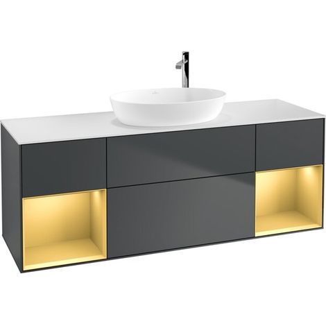 Villeroy & Boch armoire sous lavabo Finion F98 F981HFHG (1/2)