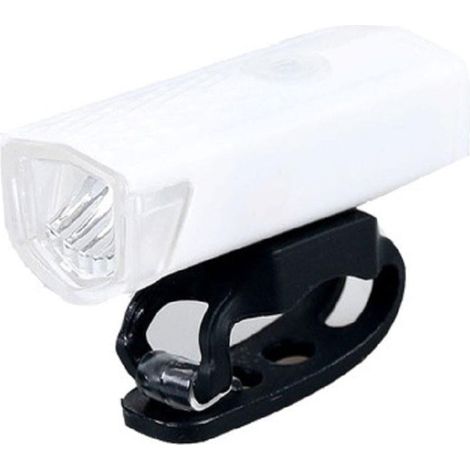 Feu Avant Vélo - 800 Lm - Rechargeable USB - 1000 mAh - Pour VTT et Cyclisme Urbain - Blanc - 1 Pièce (1/5)
