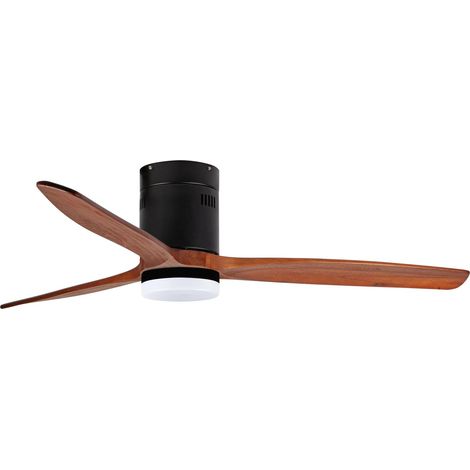 Orbegozo CP 172132 - Ventilatore da soffitto con luce, 132 cm, motore DC, 35 W, 6 velocità, LED CCT regolabile (luce LED 18 W), ultra silenzioso, funzione inverno/estate