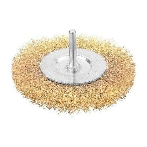 SPAZZOLA ACCIAIO CIRCOLARE + GAMBO 771002 WOKIN - MM 50 F.MM 0,3 - 4 pezzi