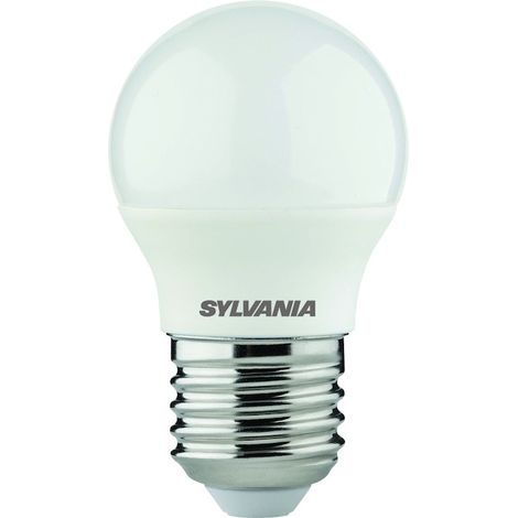 Pack de 4 lampes LED TOLEDO sphérique - E27 - 4.5 W - 470 Lm - 2700 K - SYLVANIA