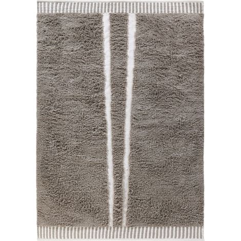 Tapis de sol en Laine à motifs ethniques AROUNE