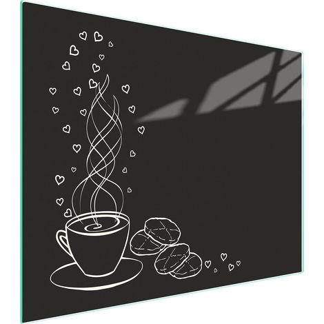 Glasschneidebrett 52x40 Kaffee (1/5)