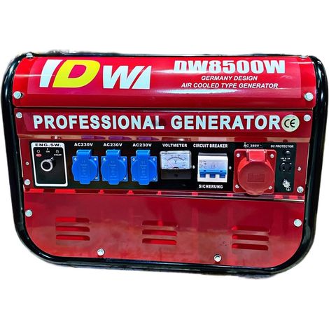 Generatore a benzina da 6,5 CV, 2500 W, serbatoio carburante da 15 litri. (1/5)