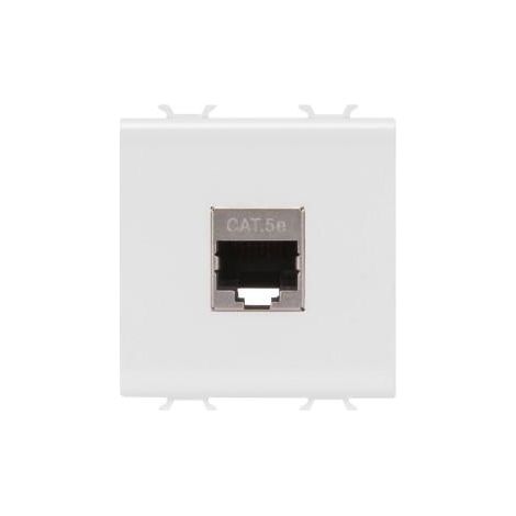 CONNECTEUR RJ45 2M CAT.5E FTP BLANC GEWISS GW10436