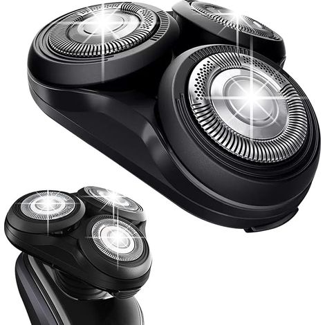 Wone Tête de rasoir de rechange complète pour Philips Norelo Series 5000 têtes de rasoir, SH50/50, ne convient pas pour S588X/XX (1/5)