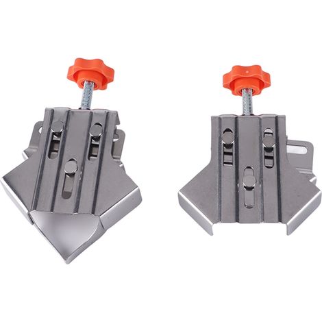 4 pièces équerre de serrage inox réglable 90° ouverte fermée pour travail du bois (1/5)