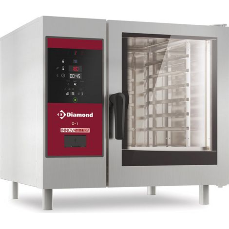 Four électrique vapeur boiler à convection 6 GN - Diamond