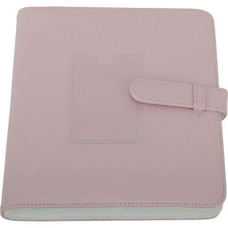 Mini album photo en cuir PU avec 273 pochettes pour photos de 3 pouces