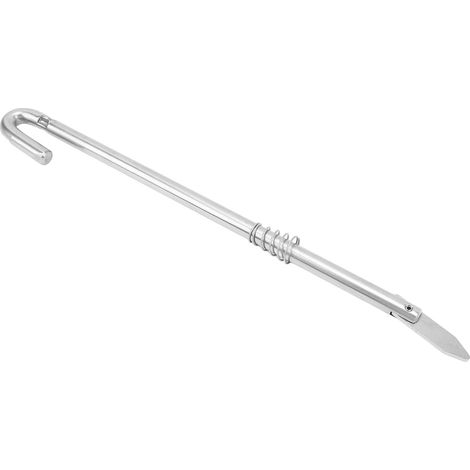 Perno di inclinazione in acciaio inox, ad alta resistenza, antiruggine 676-43160 per motori fuoribordo a 2 tempi da 40 CV, 48 CV e 50 CV. (1/4)