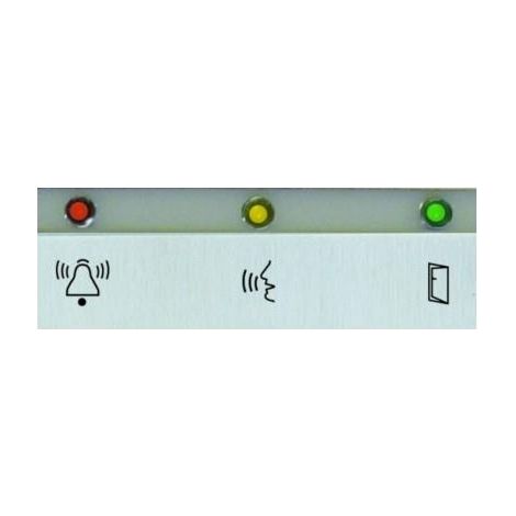 P.v adapt+montage sign handi /inox URMET PVMSH/I