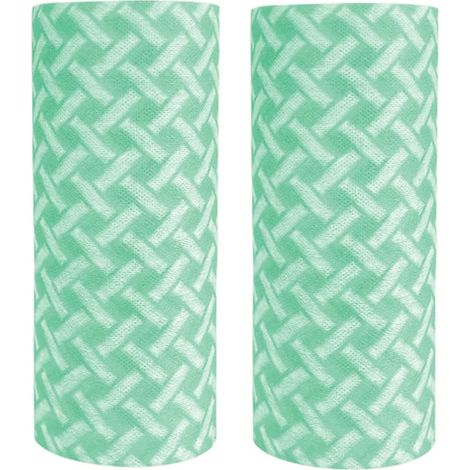 Chiffon De Nettoyage Jetable - 30 Cm X 25 Cm - Tissu Non Tissé En Polyester Et Adhésif - Pour Cuisine Salle De Bain Et Ménage - 50 Pièces (1/5)
