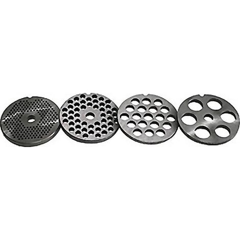 ELMA placa maquina picar n.5 4,5mm 48 ojos , Placa para máquina de picar del Nº5. 23.05.4Con 48 agujeros de 4,5mm de diámetroAcero carbono