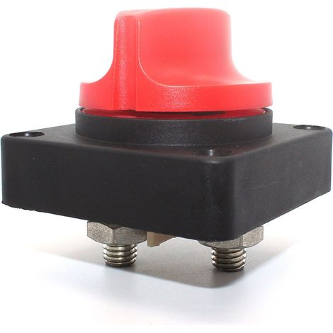 High-current battery disconnect switch for yachts, rotary switch for protecting the power supply of car batteries--DTEKGAZ