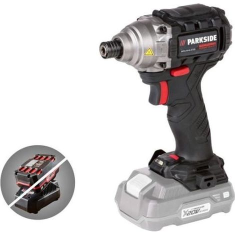 Visseuse à percussion sans fil - PARKSIDE - PDSSAP 20-Li A1 - 20 V - 226 Nm - Vert (1/4)